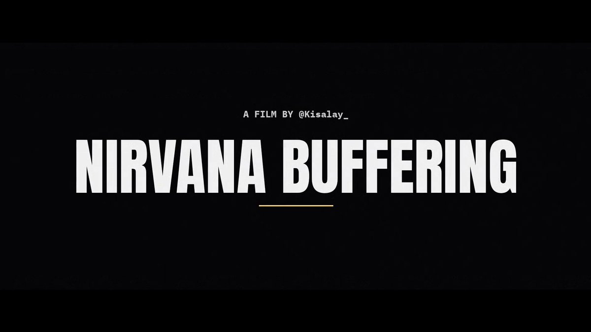 Grok Imagine + Opus 5.5 做的《Nirvana Buffering》MV