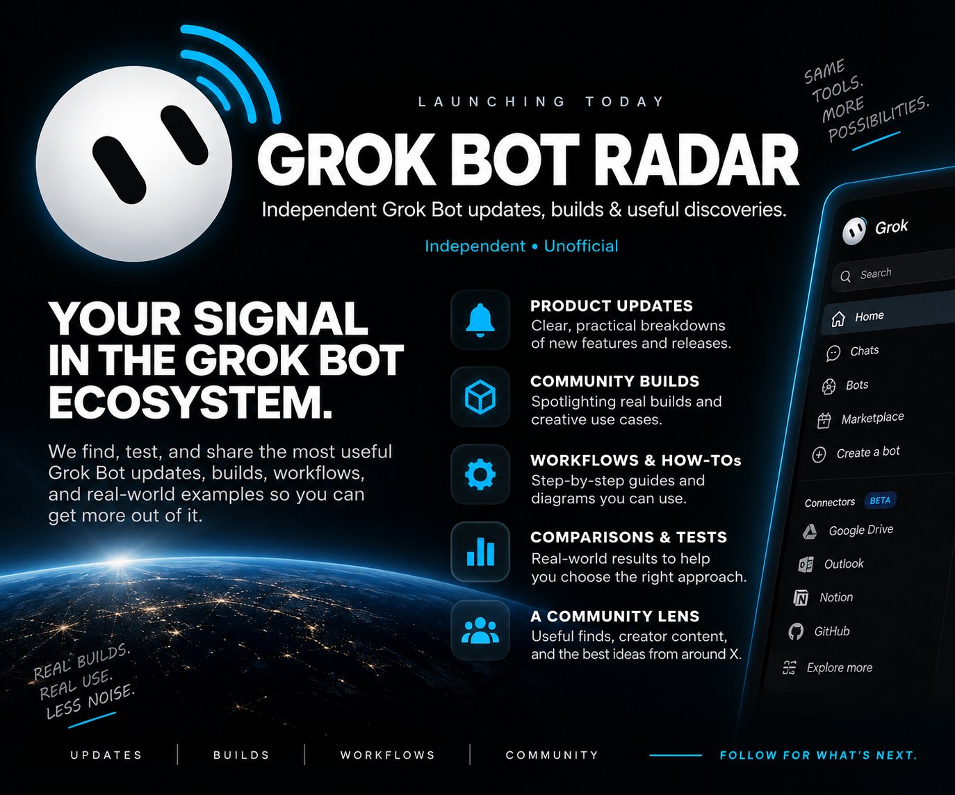 Grok Bot Radar launches as unofficial account covering the Grok Bot ecosystem