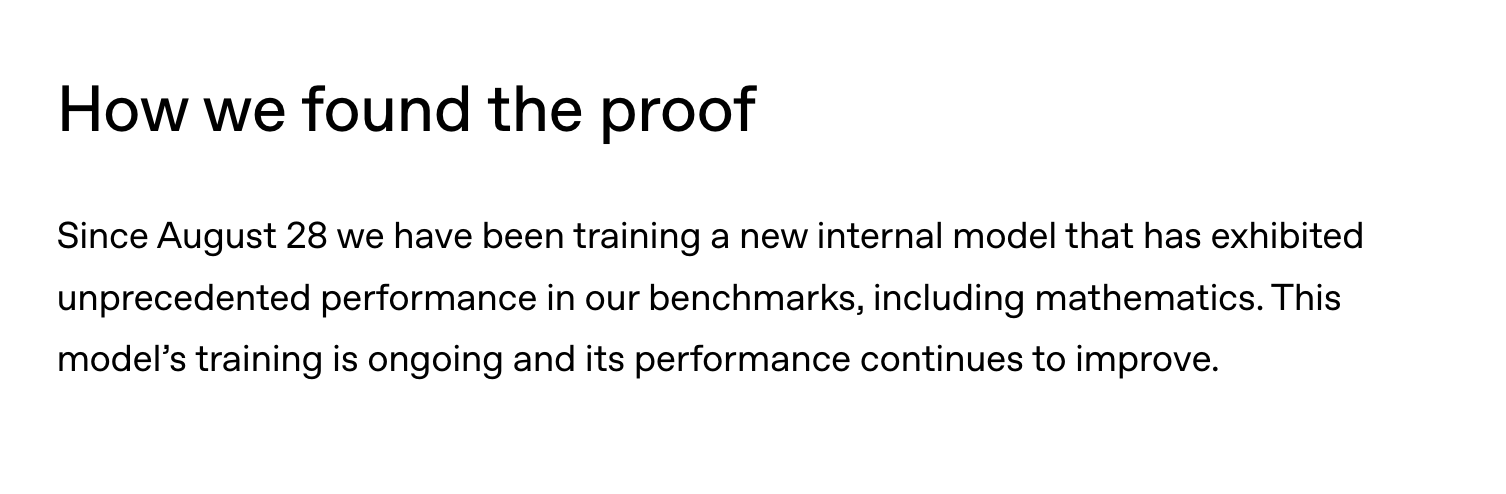 New model said to surpass GPT-6 Astra xhigh after one week of training