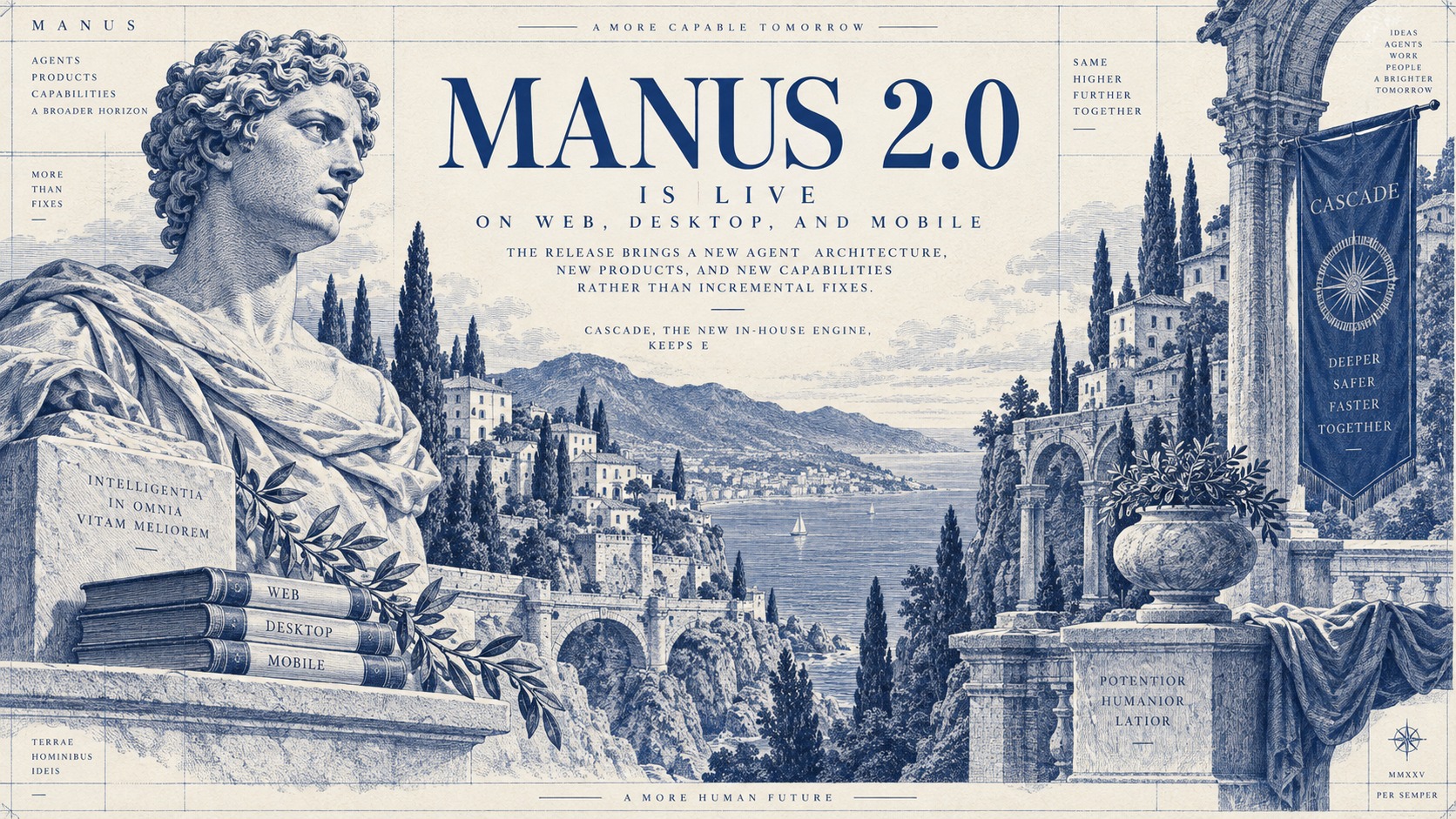 Manus 2.0 发布:Cascade、云电脑、自动化