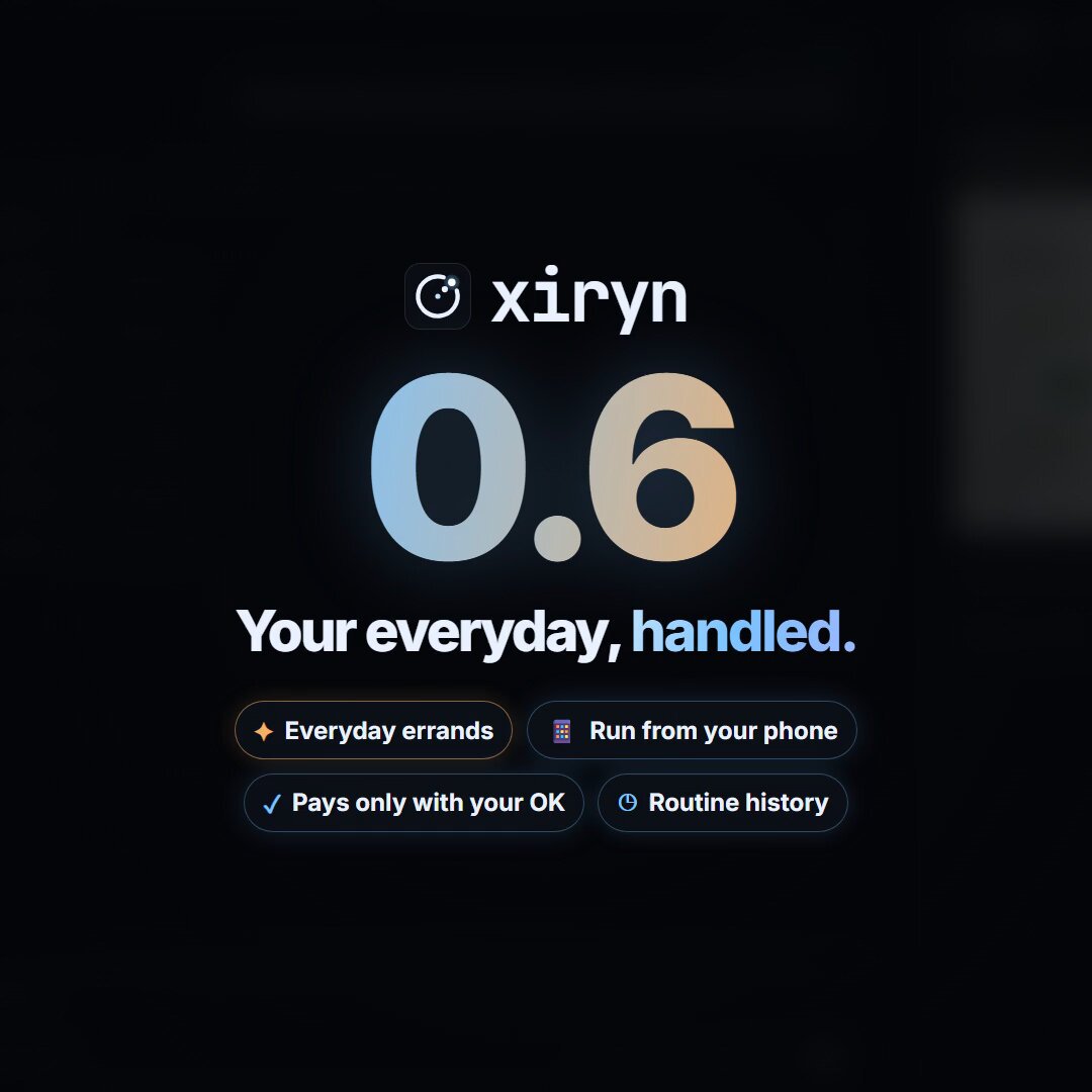 Xiryn 0.6：开源个人 agent 带本地 Docker 电脑