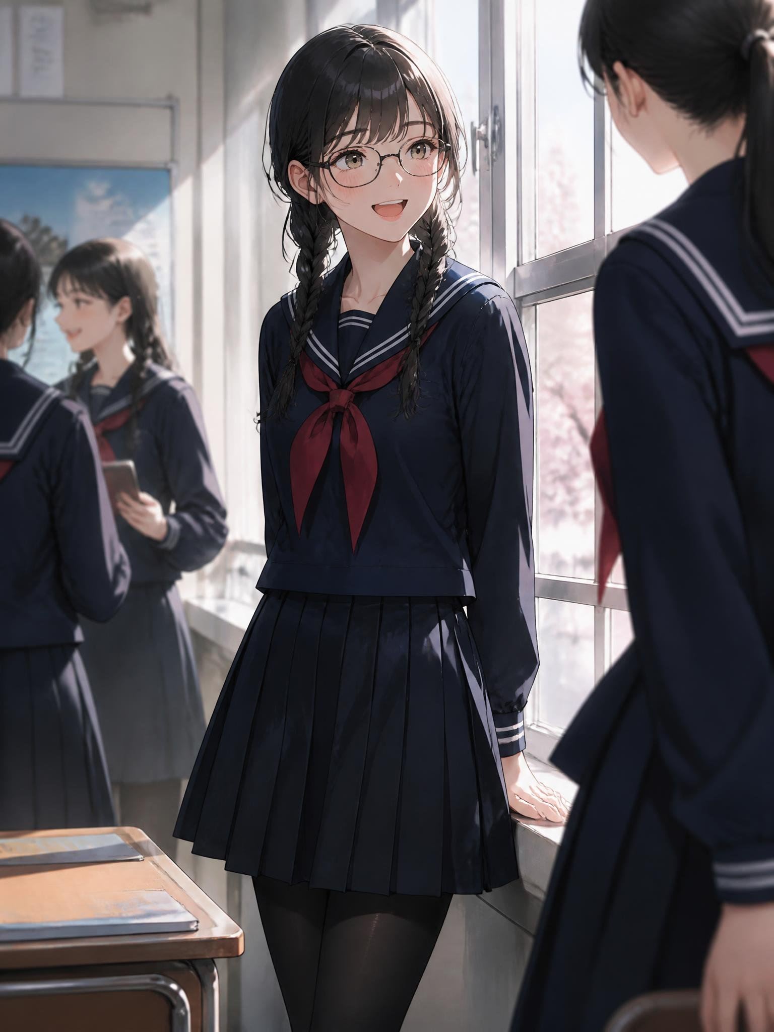 Anime illustration generated with GPT-Image 2.5 Flare
