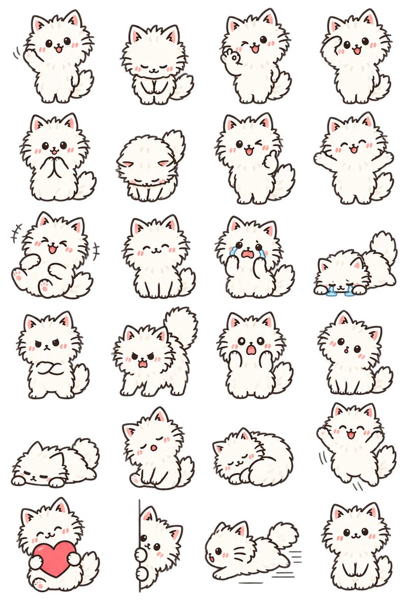 Turning static cat art into animated LINE stickers with GPT-6 Astra (image 2 of 3)