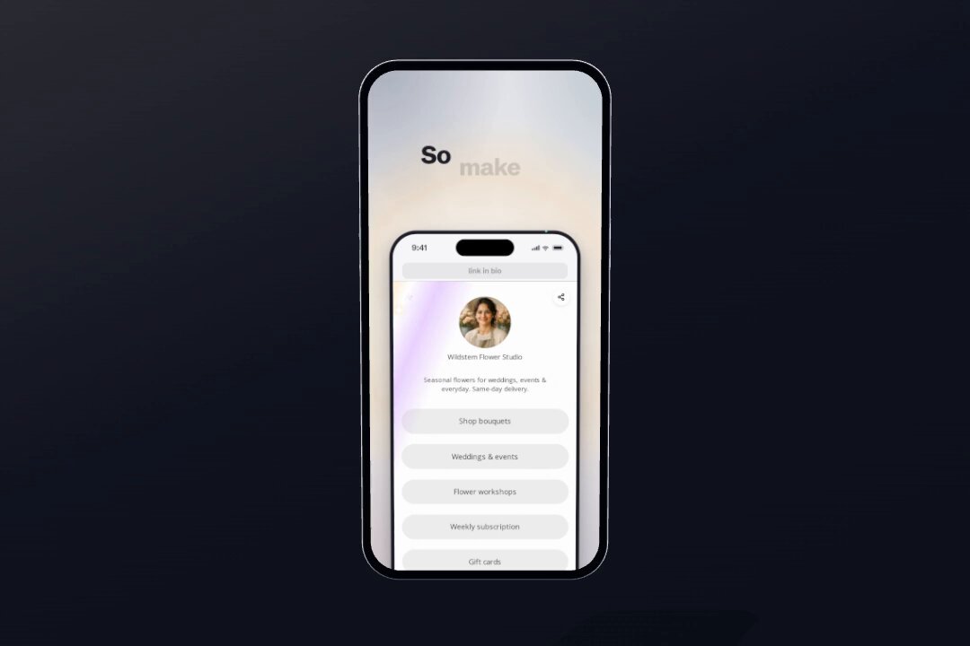 Opus 5.5 makes a liinks Instagram ad from one vague prompt