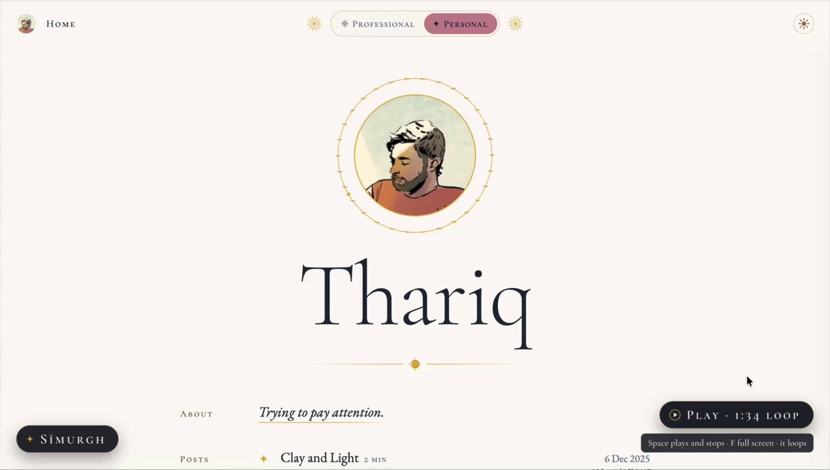 Opus 5.5 turns a website redesign into a trailer