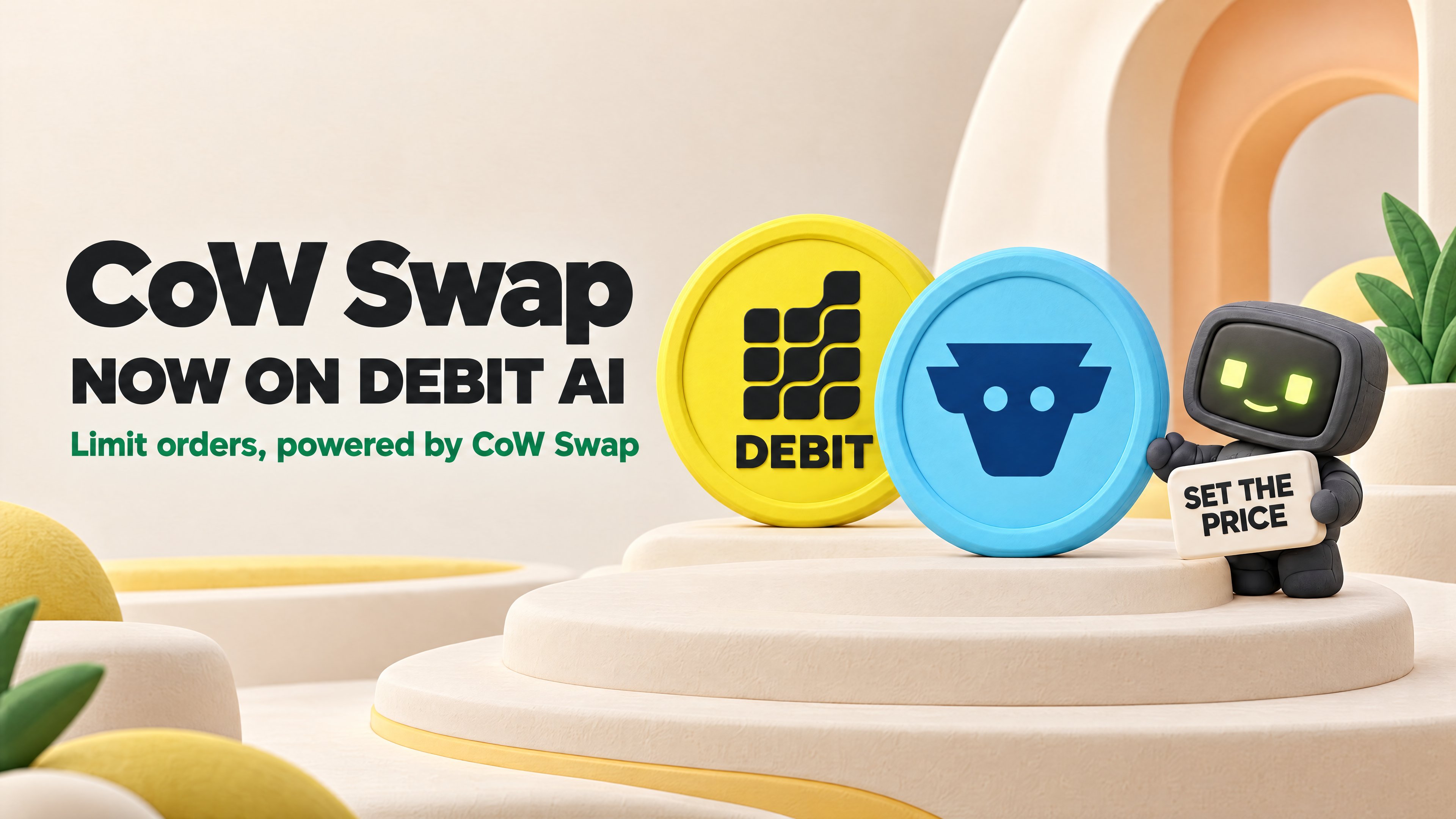 CoW Swap 限价单接入 Debit AI 的 MCP