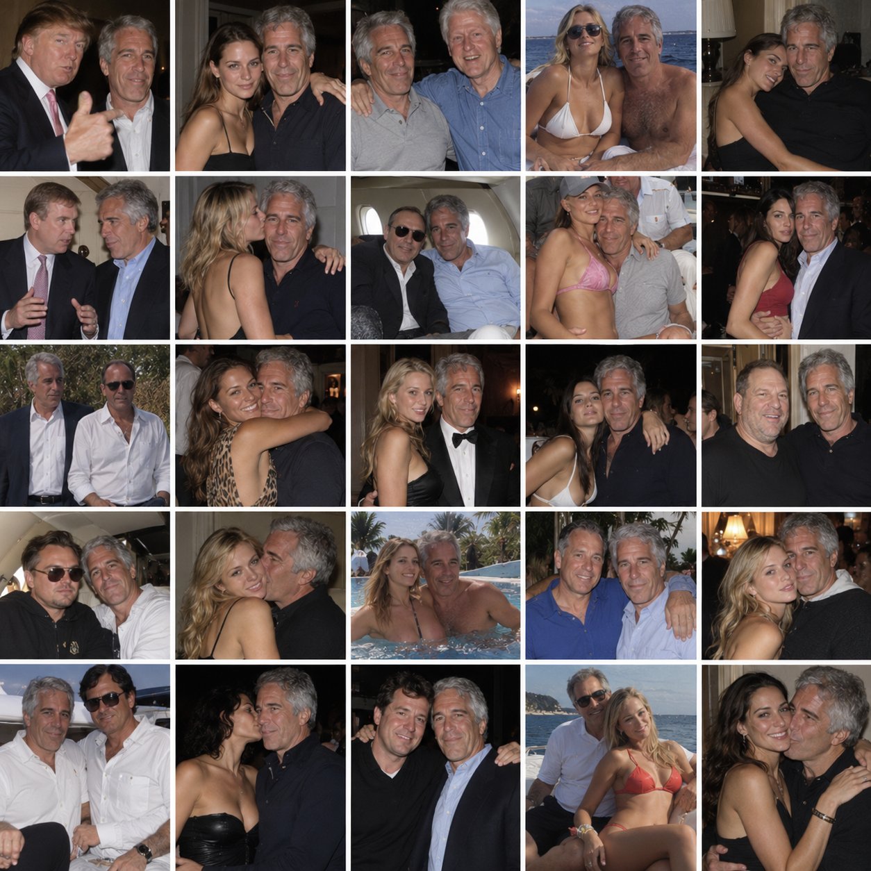 GPT Image 2.5 prompt builds a 5x5 camera roll grid