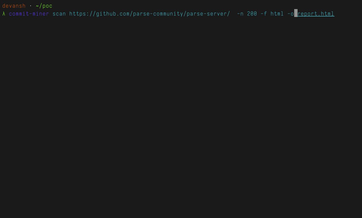 commit-miner：用 Jev 秒级分类提交挖安全漏洞