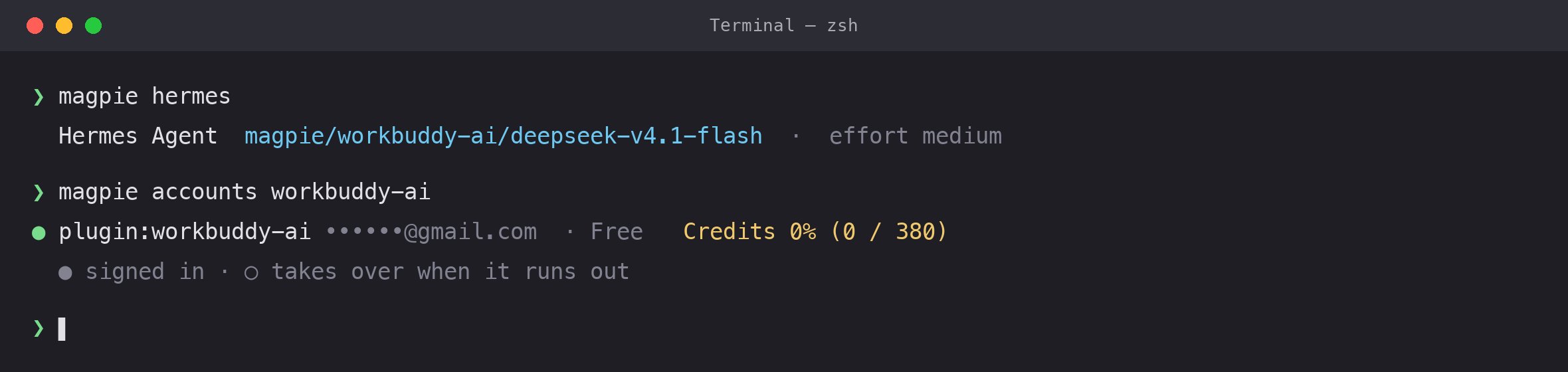 教程:Hermes 电报机器人经 magpie 网关免费用 V4.1 Flash(第 3 张,共 3 张)