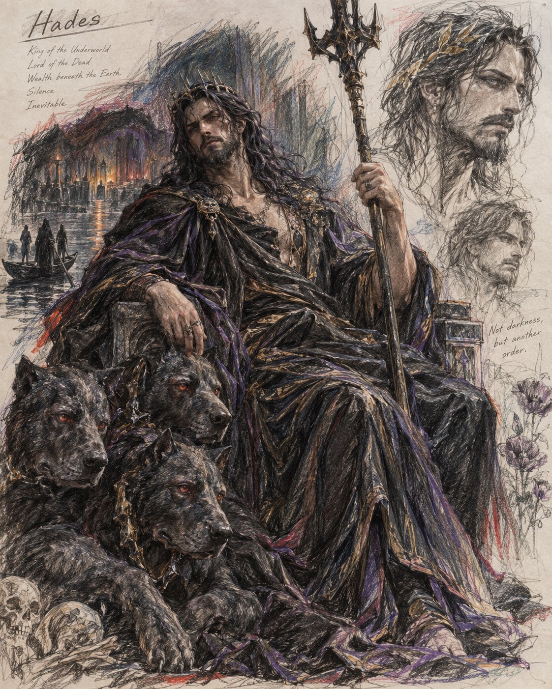 GPT-Image 2.5 generates an image of ancient Greek Hades