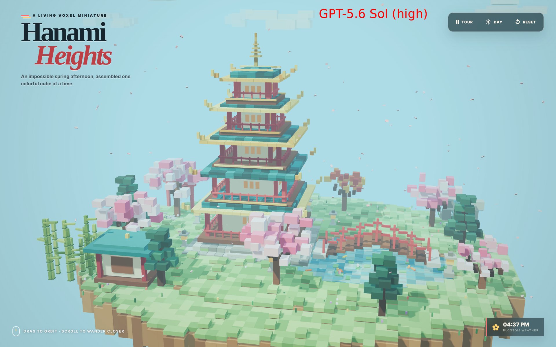 DeepSeek-V4.1-Flash 与 GPT-6 Astra 的 3D 图形对比(第 3 张,共 3 张)