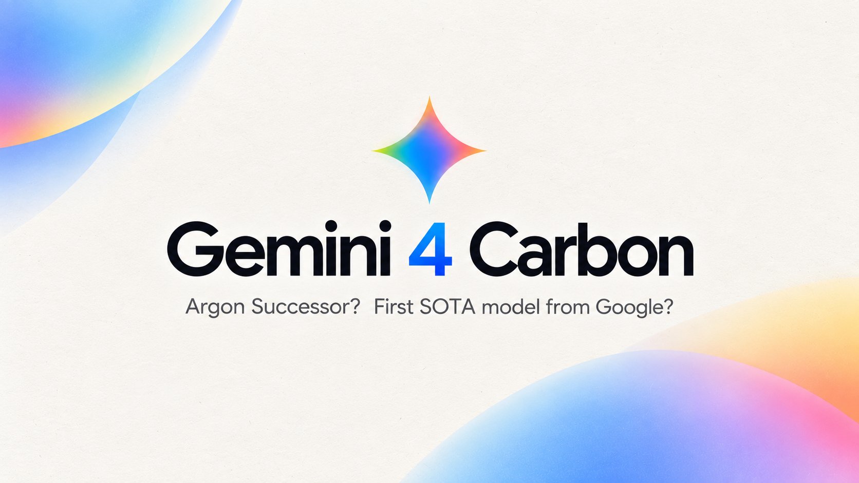 Gemini 4 Carbon 早期测试:3D 更强、前端仍弱