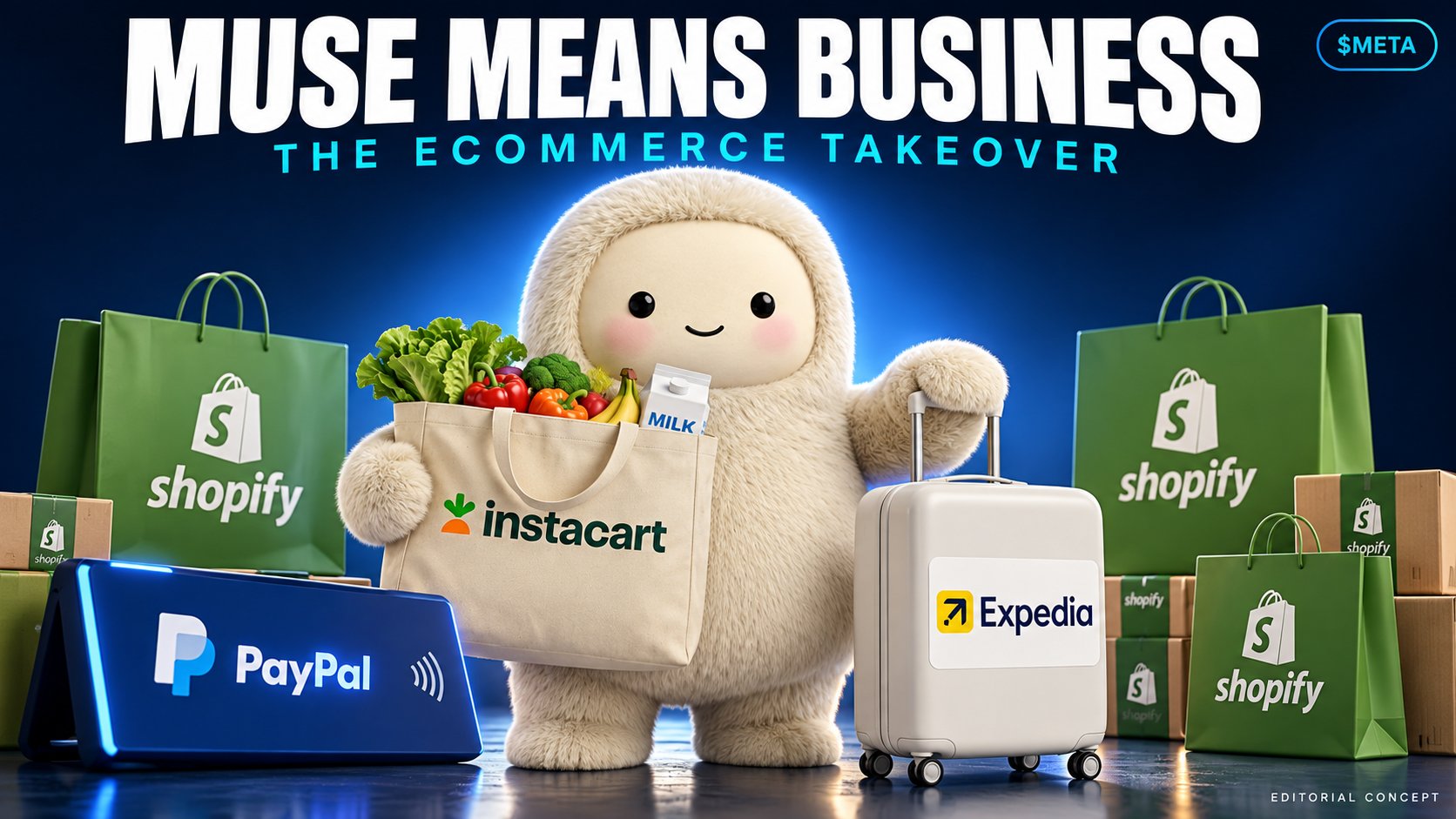Muse 联手 PayPal、Shopify 等布局电商