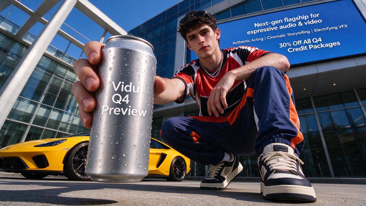 Vidu Q4 Preview 发布：特效与光影运动融合，积分包七折