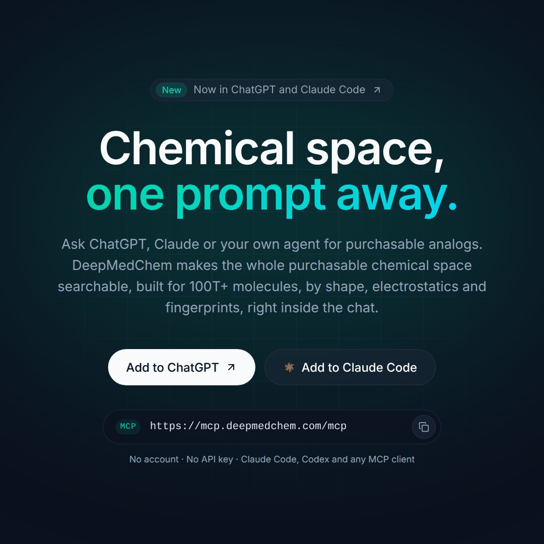 DeepMedChem 药物发现 LLM 套件带 ChatGPT 插件