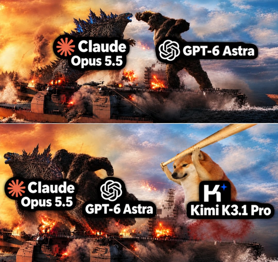 Kimi K3.1 Pro 定价：比 GPT-6 Astra 便宜 80%