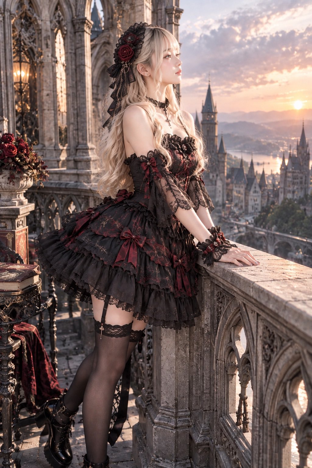 ChatGPT Images 2.5 generates a gothic lolita character room (image 2 of 3)