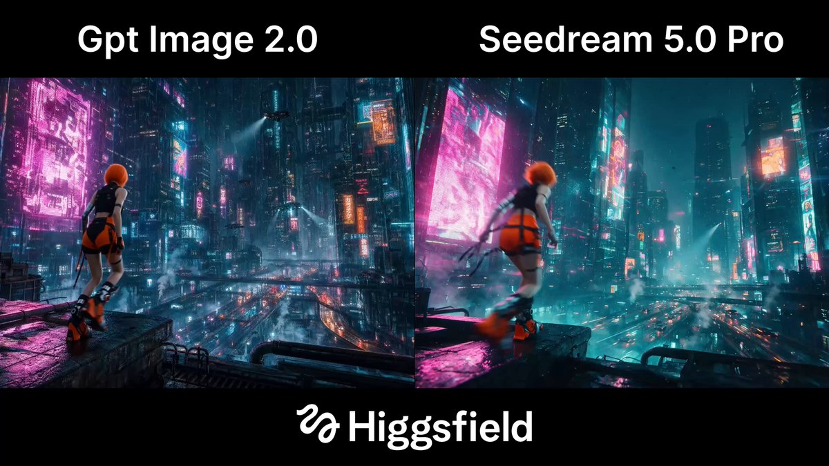 Seedream 5.0 Pro 对比 GPT Image 2.0 动画