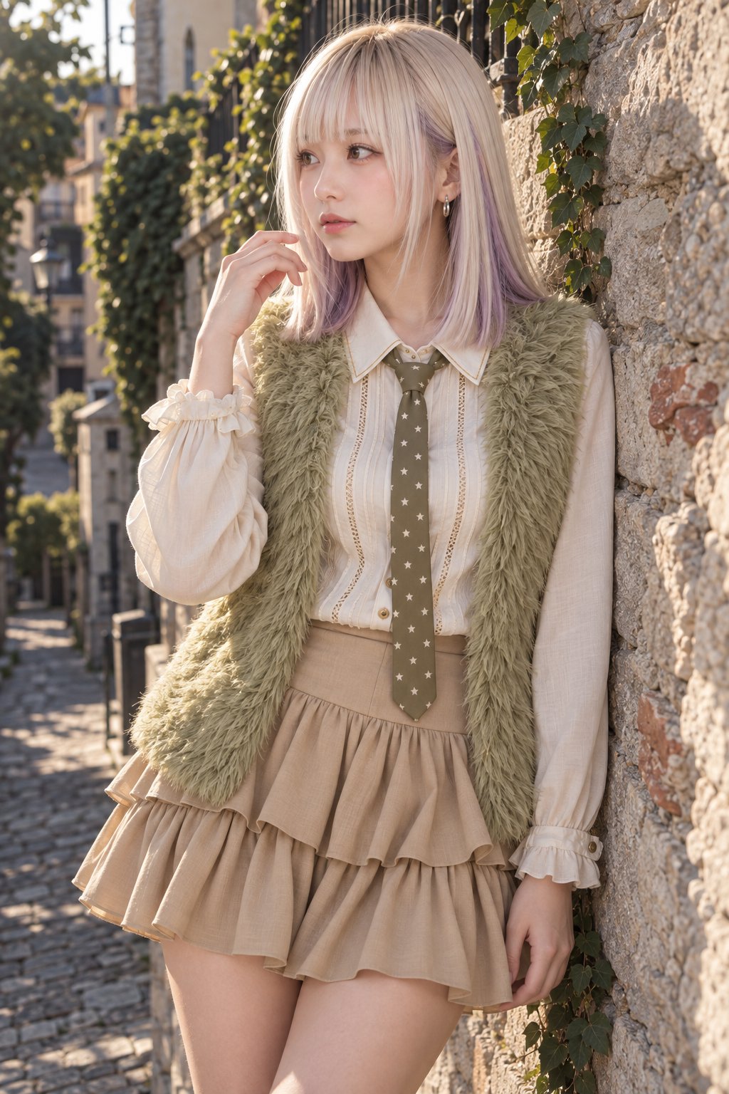 ChatGPT Images 2.5 prompt swaps colors on one pistachio outfit
