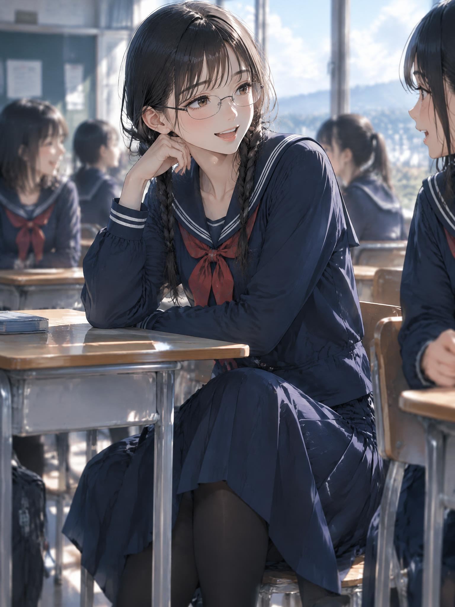 PixAI vs GPT-Image 2.5 on classroom scenes