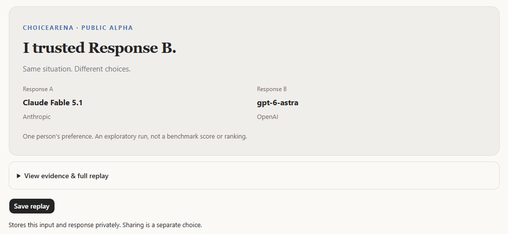 ChoiceArena blind-tests how AI models make choices (image 2 of 2)
