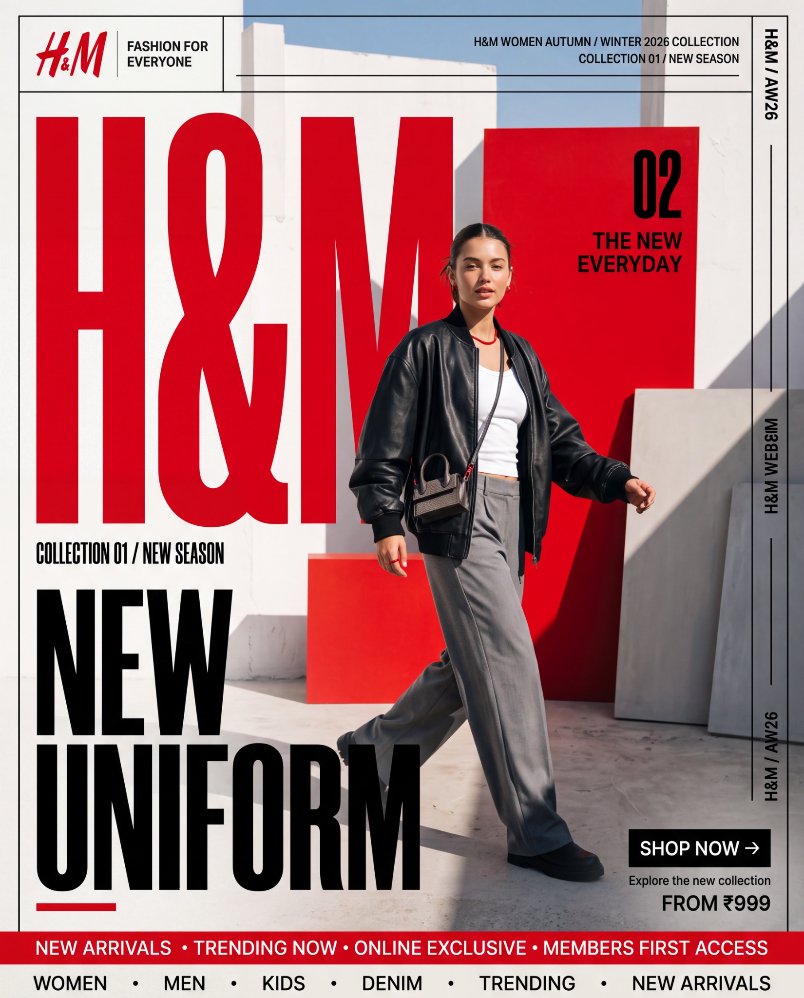 Nano Banana 2.1 vs GPT Image 2.5 on the same H&M poster prompt