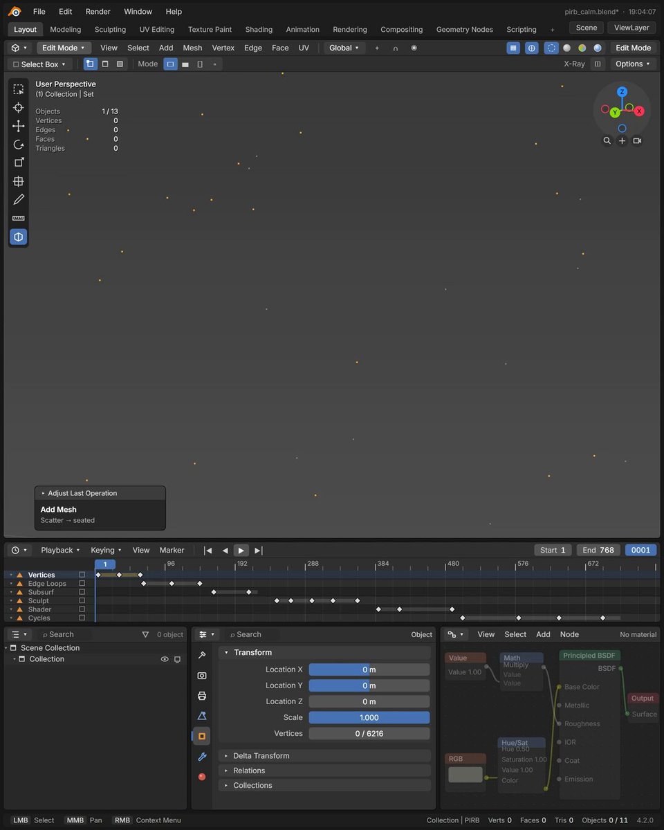 Sonnet 5.5 在浏览器里搭出 3D 艺术家工作流