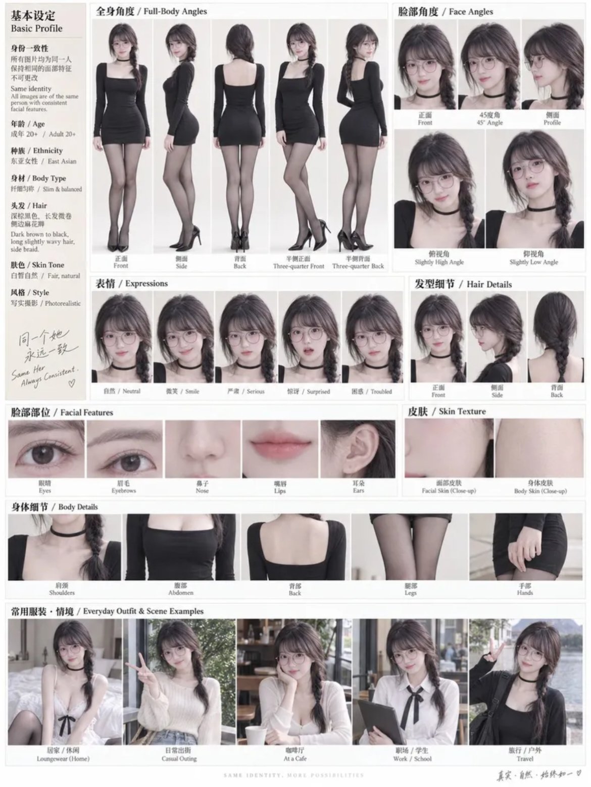 ChatGPT Image 2.5 character reference sheet prompt (image 2 of 4)