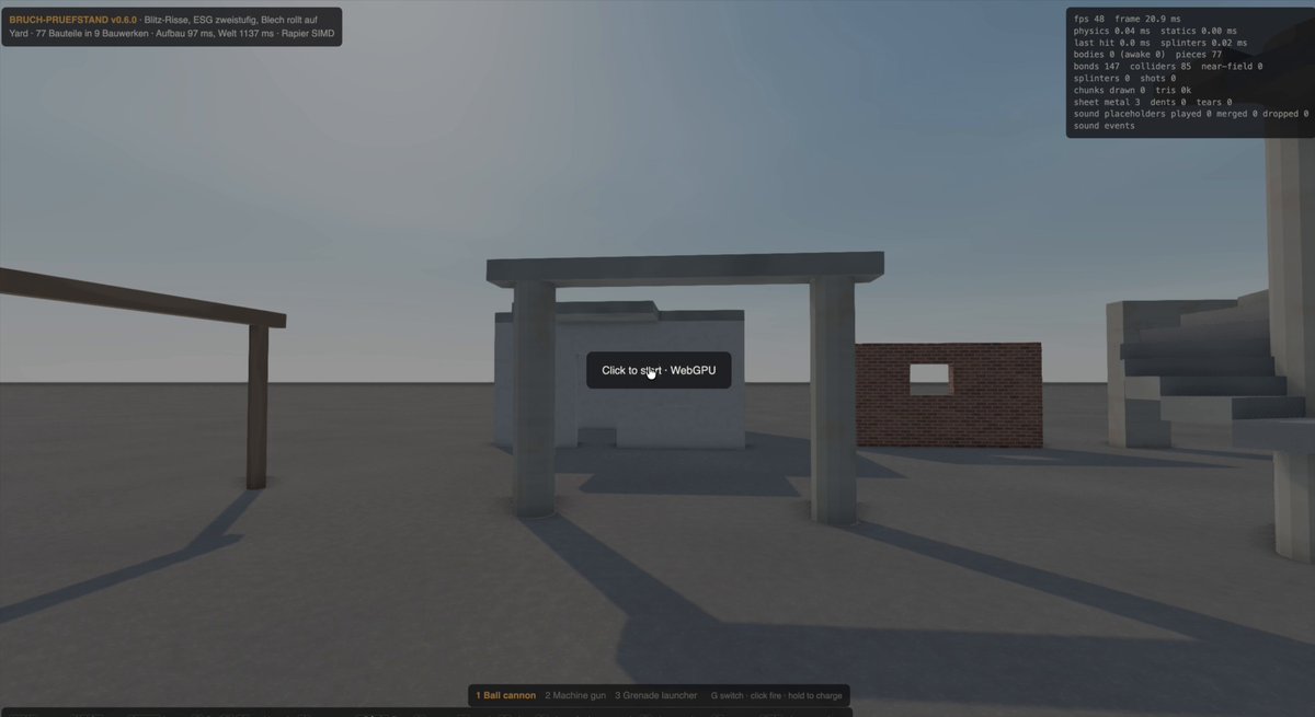 Opus 5.5 builds a destruction engine in Three.js
