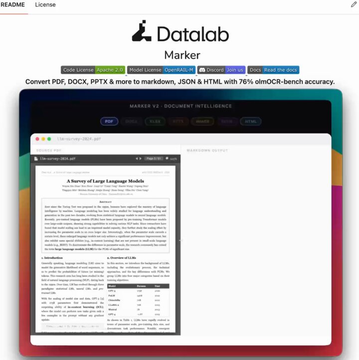 Datalab releases Marker v2 parsing pipeline