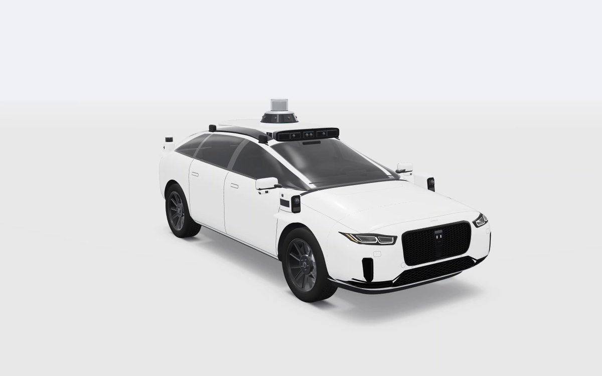 Opus 5.5 在 Claude Code 里生成 Waymo 自动驾驶车 3D 模型