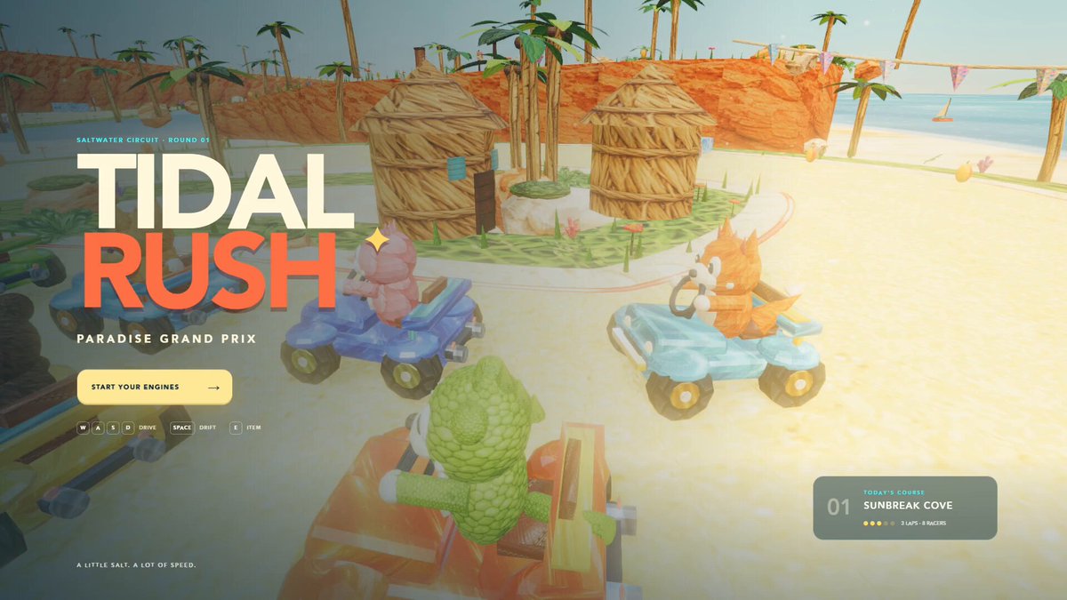GPT-6 Astra builds a Mario Kart-style racing game that runs in the browser