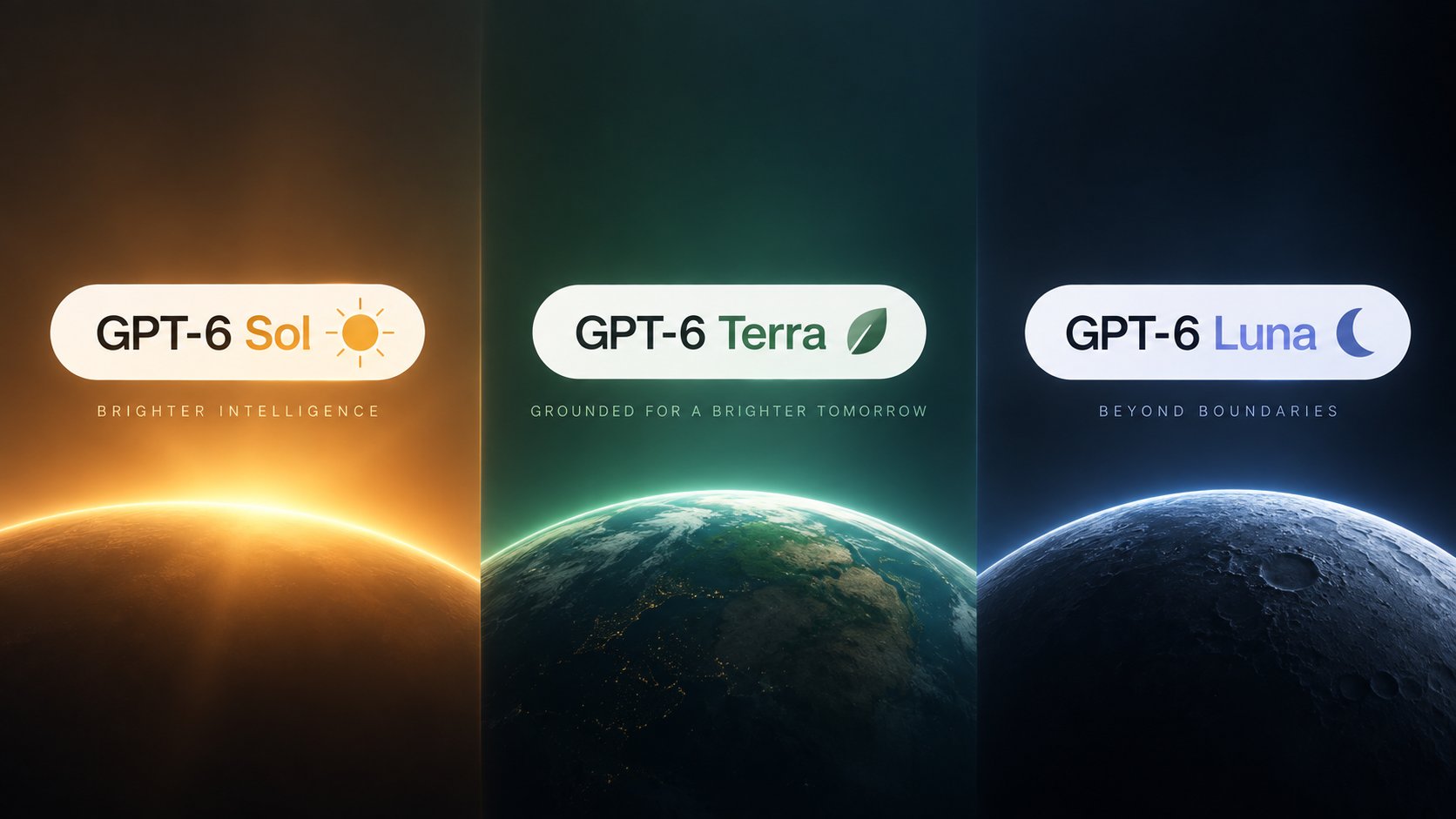 传闻 GPT-6 家族含 Sol、Terra、Luna 三款