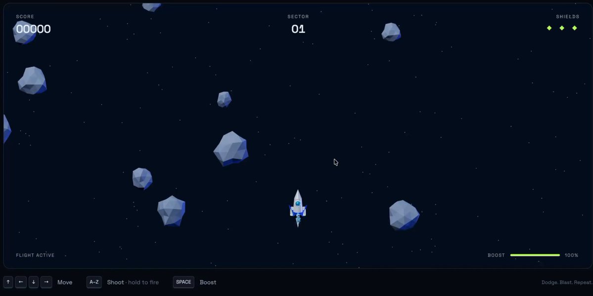 A 10-year-old built a 3D rocket game with GPT-6 Astra
