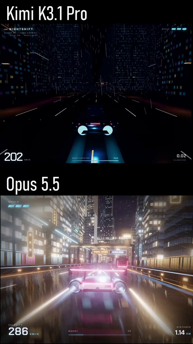 User shares Opus 5.5 video generation result