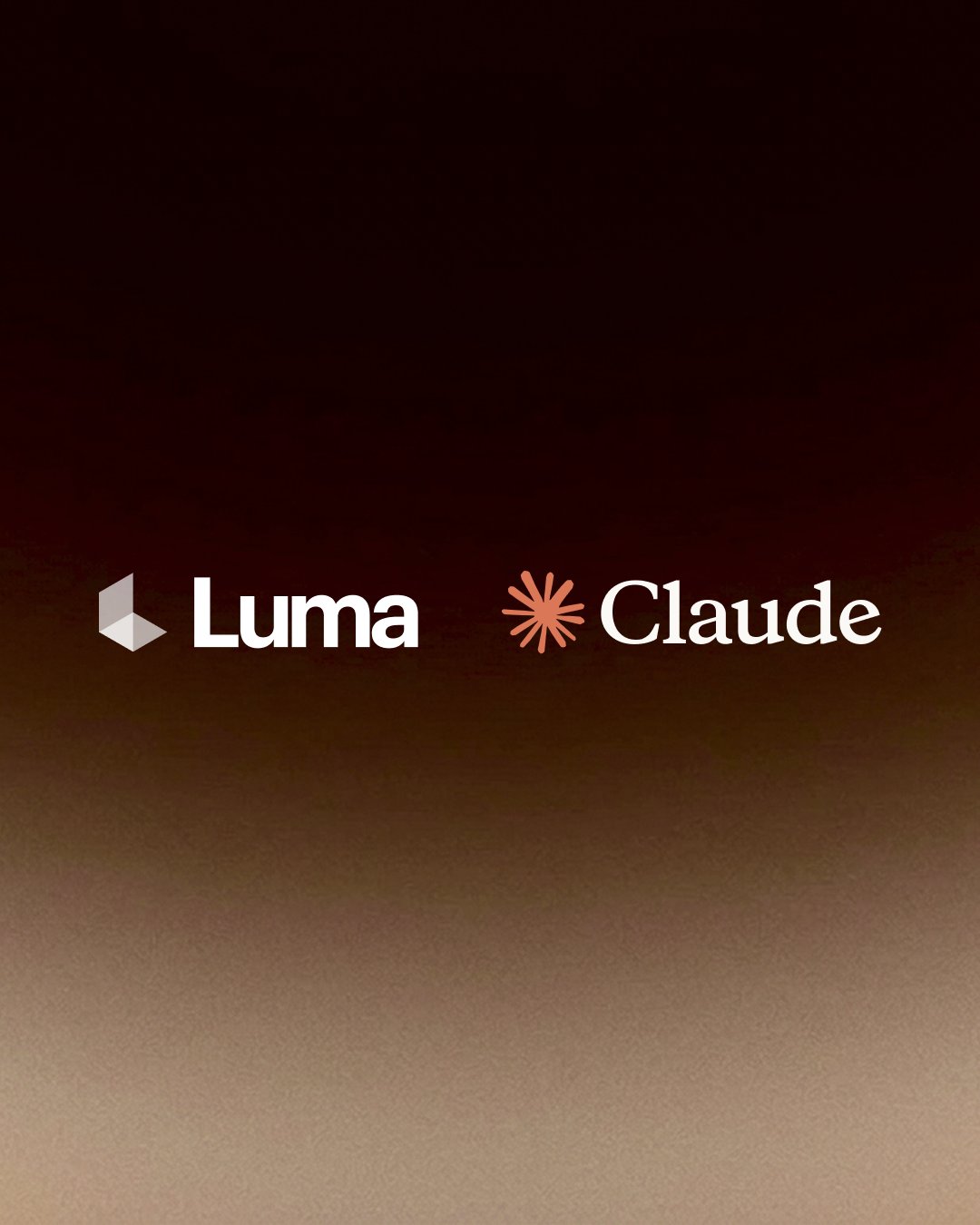 Luma 支持导入 Claude Motion 动画继续加工