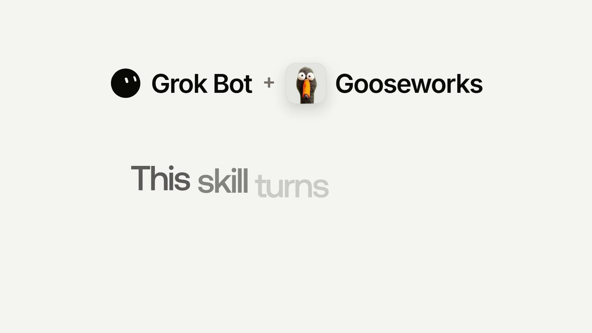 Grok Bot for Marketing builds a full marketing workflow from one prompt