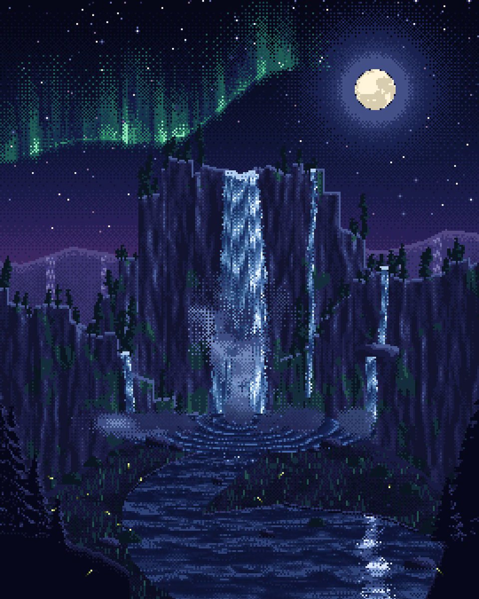 Opus 5.5 一次生成 JavaScript 像素动画