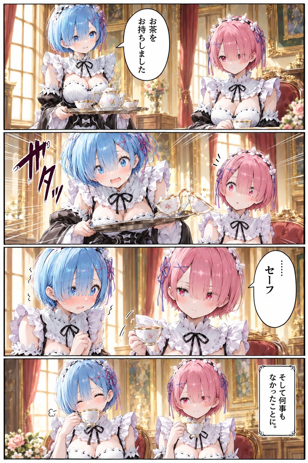 GPT Image 2.5 generates a yuri illustration