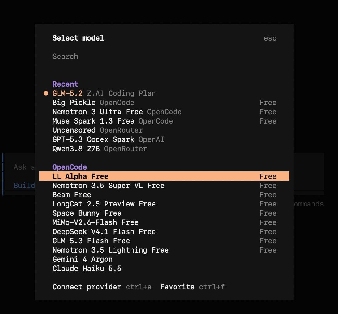 OpenCode 免费模型增至 15 个，含新版 DeepSeek V4.1 Flash