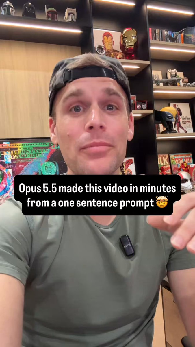 Opus 5.5 video prompts a developer to ask if Claude is back