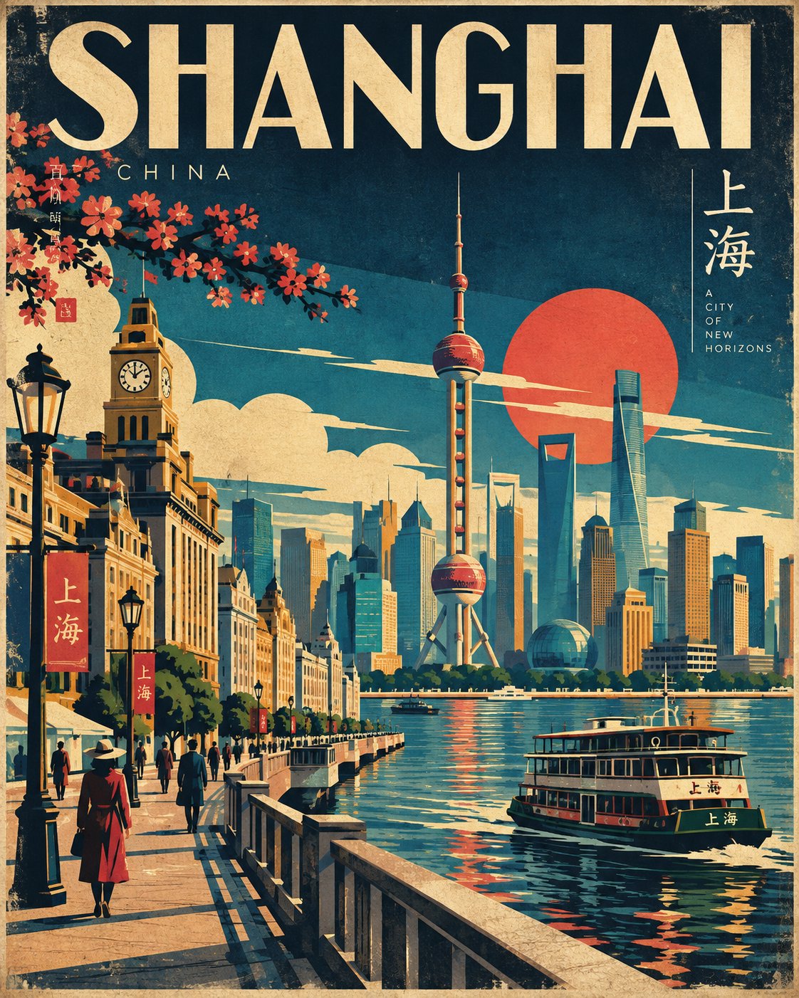 GPT Image 2.5 prompt for retro Japanese travel posters