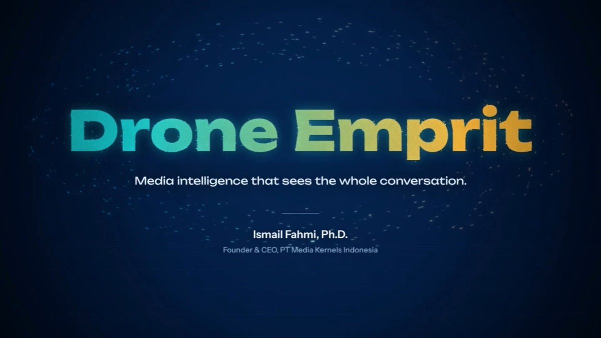 Indonesian developer uses one prompt to make a 15-second Drone Emprit motion graphics showreel with Opus 5.5