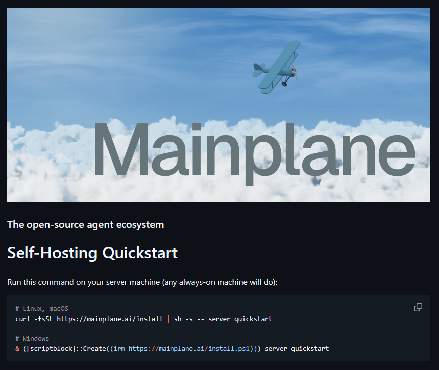 Mainplane：Go 写的开源常驻 agent 上线