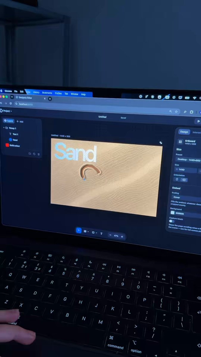 Designer uses Opus 5.5 as an effects tool to make a beach video in one evening