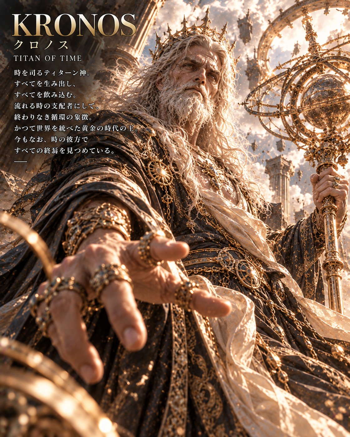 GPT-Image 2.5 renders Chronos, the Greek god of time