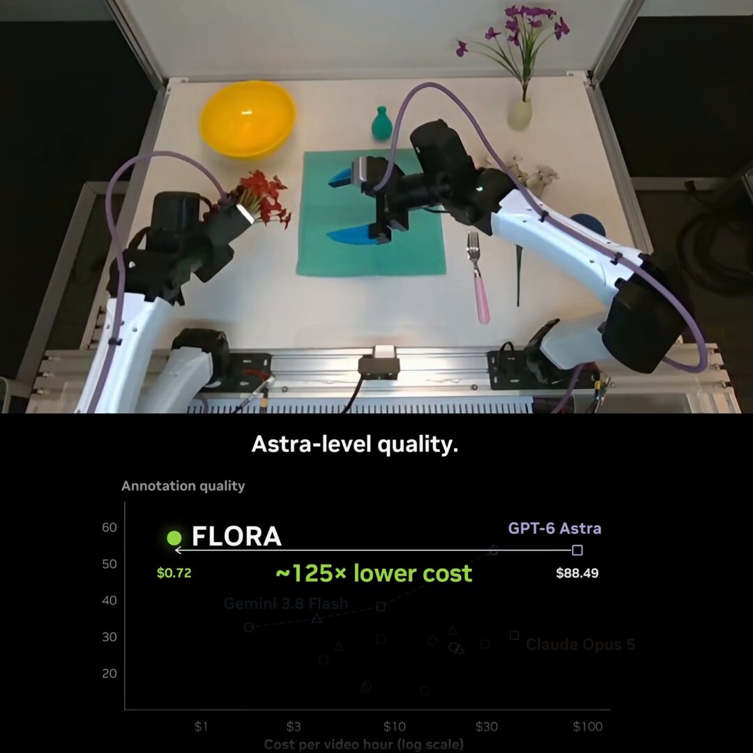 NVIDIA Flora 与 GPT-6 Astra 的数据标注成本对比