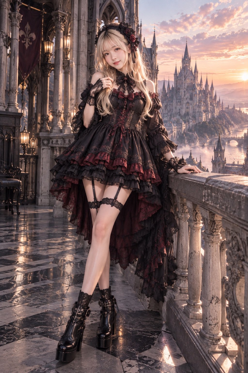 ChatGPT Images 2.5 generates a gothic lolita character room (image 3 of 3)