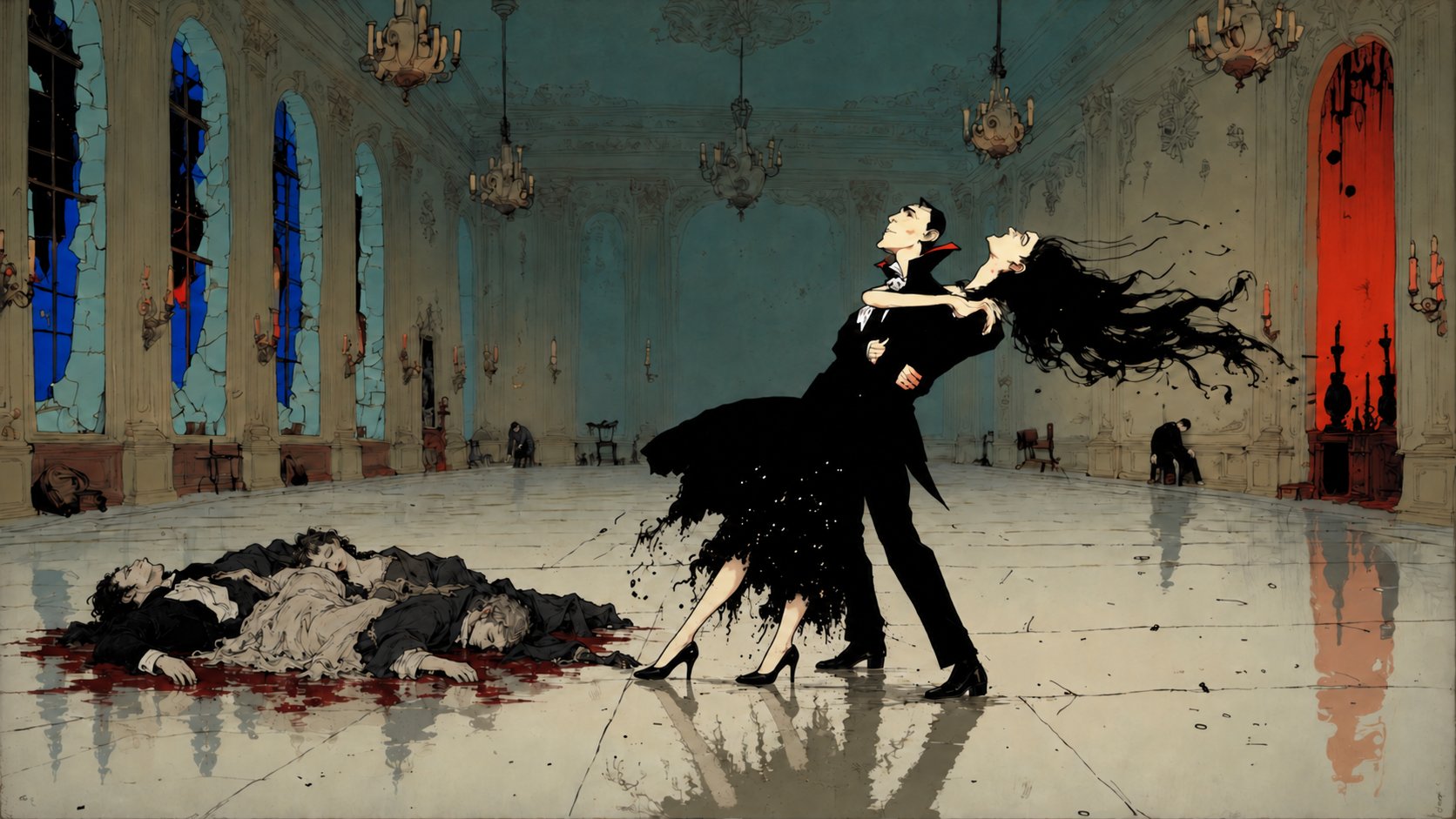 Halloween vampire character art from GPT Image 2.5