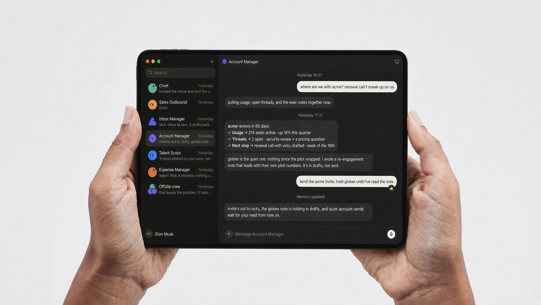 Someone built a dedicated phone for Grok Bot